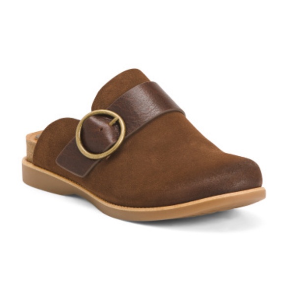 Sofft Brown Suede Bayla Slip On Comfort Mules Women’s Size 6 - Picture 1 of 7